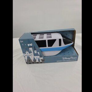 Disney Parks Pez Candy Dispenser Holder Display Blue Monorail Figure NEW A2